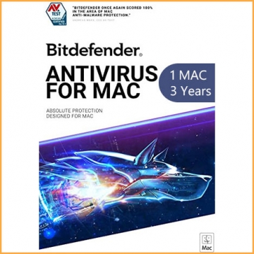 Bitdefender Antivirus for Mac - 1 MAC - 3 Years [EU]