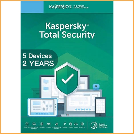 Kaspersky Total Security Multi Device 2020 - 5 Devices - 2 Years [EU]