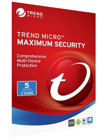 Trend Micro Maximum Security Multi Device - 5 Devices - 3 Years