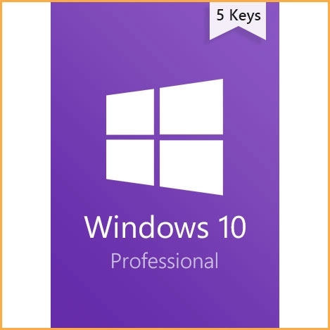 Windows 10 Professional - 5 Keys