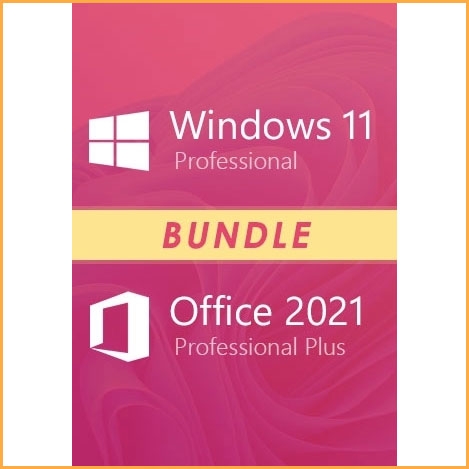 Windows 11 Professional + Office 2021 Professional Plus Keys Bundle